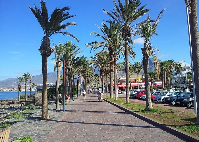 Apartament Playa Vistas 2 With Breathtaking Sea View, Only 100 M To The Sea, Heated Pool, Aircondition For A Fee, Wifi Playa de las Americas (Tenerife)