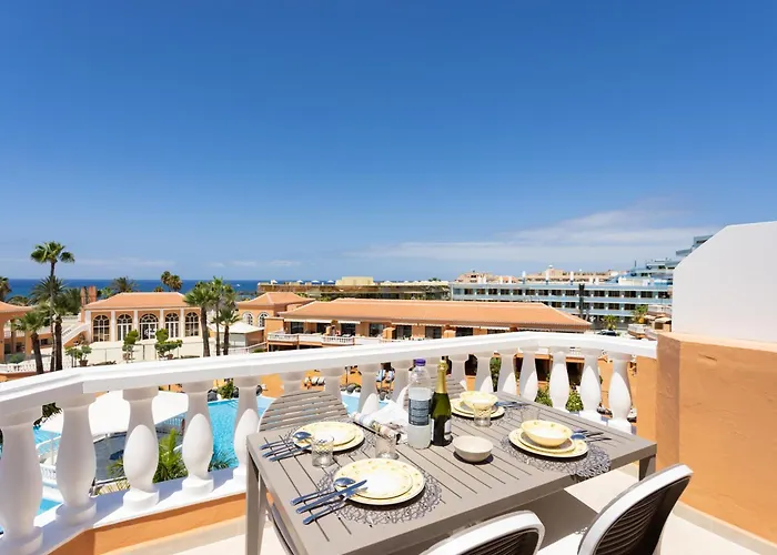 Апартаменти Playa Vistas 2 With Breathtaking Sea View, Only 100 M To The Sea, Heated Pool, Aircondition For A Fee, Wifi Плайя-де-лас-Амерікас